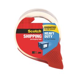 Scotch 1.88 in. W X 38.2 yd L Heavy Duty Packaging Tape Clear