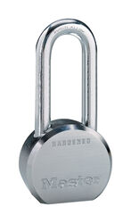Master Lock 2-1/2 in. W X 2.5 in. L Stainless Steel Dual Ball Bearing Locking Padlock 1 pk