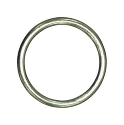 Baron Jumbo Nickel Plated Silver Steel 1-1/4 in. L Ring 1 pk