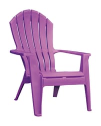 Adams RealComfort Bright Violet Polypropylene Adirondack Chair