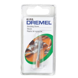 Dremel 1/4 in. D X 3/16 in. L Aluminum Oxide Grinding Stone Cylinder 35000 rpm 1 pc