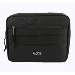 PACKIT Lunch Bag Cooler Black 10 in. 8 in. 3 in.