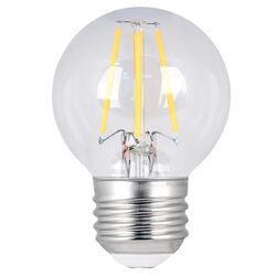 Feit Electric acre G16.5 E26 (Medium) LED Bulb Soft White 60 Watt Equivalence 2 pk