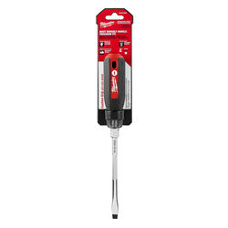Milwaukee 5/16 in. S X 6 in. L Slotted Cushion Grip Screwdriver 1 pc