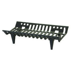 Vestal Black Painted Cast Iron Fireplace Grate