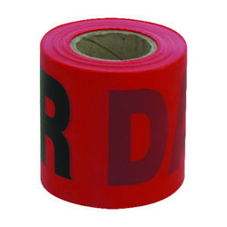 C.H. Hanson 200 ft. L X 3 in. W Plastic Danger Barricade Tape Red