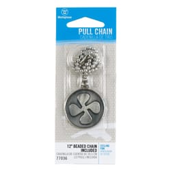 Westinghouse Brushed Nickel Silver Metal Pull Chain