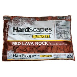 Quikrete HardScapes Red Lava Rock Decorative Stone 0.5 ft³
