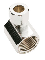 Ace 1-1/2 in. Sweat T X 3/8 in. D Compression Brass Angle Connector