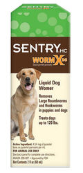 Sentry Dog Liquid Wormer 2 oz