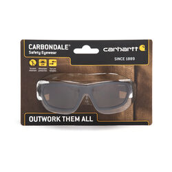 Carhartt Carbondale Anti-Fog Safety Glasses Bronze Black 1 pc