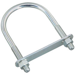 National Hardware 1/2 in. S X 3-1/2 in. W X 6 in. L Coarse Zinc-Plated Steel U-Bolt