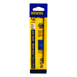 Irwin 1/8 in. S X 6 in. L High Speed Steel Split Point Drill Bit 1 pc