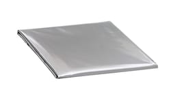 M-D Building Products 16 in. H X 18 in. W Polyethylene Gray Square Window Air Conditioner Cover