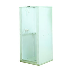 Mustee Durastall 74.75 H X 32.6 W X 32.6 L White Shower Stall