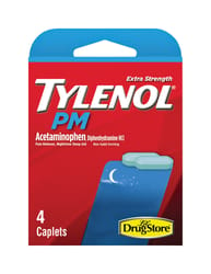 Tylenol PM Lil Drugstore Pain Reliever/Nightime Sleep Aid 4 ct