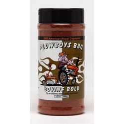 Plowboys BBQ Bovine Bold Seasoning Rub 12 oz