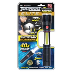 Bell and Howell As Seen On TV Black LED Extendable Flashlight Worklight AAA Battery