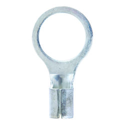 Jandorf 8 Ga. Insulated Wire Terminal Ring Silver 2 pk