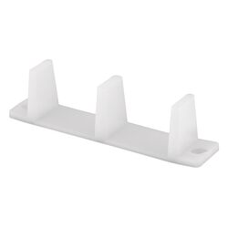 Prime-Line White Nylon Door Guide 1 pk