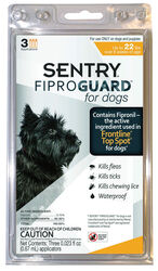 Sentry Fiproguard Liquid Dog Flea Treatment 9.8% Fibronil, 8.8% (S)-methoprene 0.023 oz