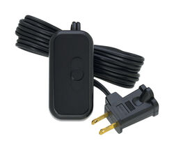 Lutron Credenza Black 100 W Plug-In Dimmer 1 pk