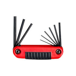 Eklind Tool Ergo-Fold .050 to 3/16 SAE Ergo Fold Hex Key Set Multi-Size in. 9 pc