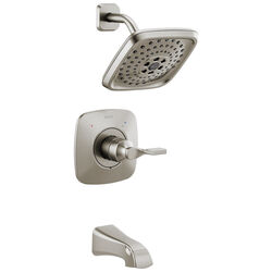 Delta Monitor Sawyer 1-Handle Brushed Nickel Tub and Shower Faucet