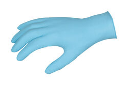 MCR Safety Nitrile Disposable Gloves Small Blue Powder Free 100 pk