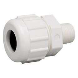 Homewerks Schedule 40 2 in. Compression T X 2 in. D MPT PVC Male Adapter