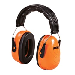 STIHL 25 dB Polyurethane Foam Professional Hearing Protectors Black/Orange 1 pair