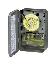Intermatic Indoor 24 Hour Dial Timer 120 V Gray