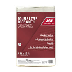 ACE 4 W X 10 ft. L Plastic Drop Cloth 1 pk