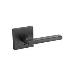 Kwikset Halifax Venetian Bronze Steel Privacy Lever 2 Grade Right or Left Handed