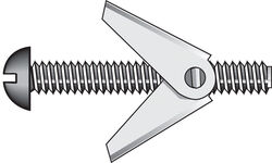 Hillman Fas-N- Tite 1/8 in. D X 3 in. L Truss Steel Toggle Bolt 50 pk