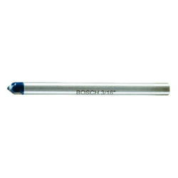 Bosch 3/16 in. S X 4 in. L Carbide Tipped Glass and Tile Bit 1 pc