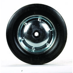 Apex 8 in. D 125 lb Offset Hand Truck Tire Rubber