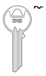 Hy-Ko Traditional Key Automotive Key Blank Single For For Yale Locks