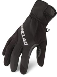Ironclad Summit Medium Fleece Winter Black Gloves