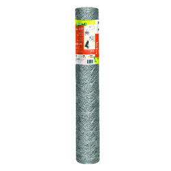 Garden Zone 36 in. H X 150 ft. L 20 Ga. Silver Poultry Netting