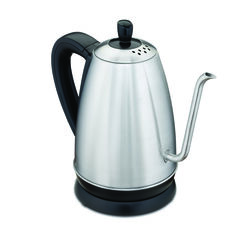 Hamilton Beach Silver Stainless Steel/Plastic 1.2 Electric Tea Kettle