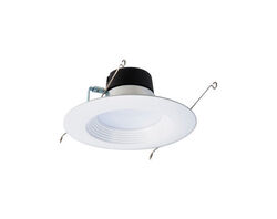 Halo Matte White 4 in. W Plastic LED Retrofit Kit