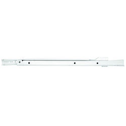 Knape & Vogt White Steel Euro Self-Close Drawer Slide