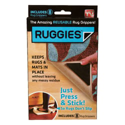 Ruggies As Seen On TV Rug Grippers Polymer 8 each
