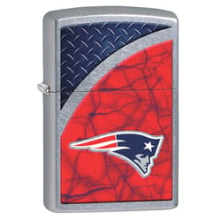 Zippo NFL Multicolored New England Patriots Cigarette Lighter 1 pk