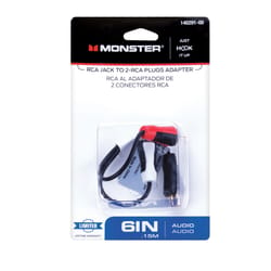 Monster Cable Just Hook It Up Adapter Cable 1 pk