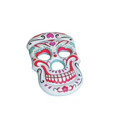 Swimline Multi/White Vinyl Inflatable Sugar Skull Pool Float