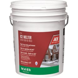 Ace Ace Brand Magnesium Chloride, Sodium Chloride and MG-104 Granule Ice Melt 40 lb
