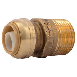 SharkBite Push to Connect 3/4 in. Push T X 1 in. D Male Brass Adapter