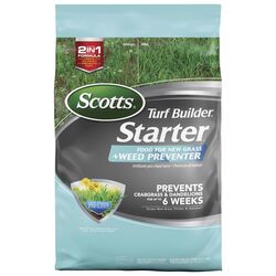 Scotts 21-22-4 Starter Lawn Food For All Grasses 5000 sq ft 21.5 cu in